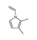 1H-Pyrrole,1-ethenyl-2,3-dimethyl-(9CI) Structure