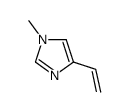 4-ethenyl-1-methylimidazole结构式