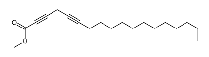 2,5-Octadecadiynoic acid methyl ester结构式