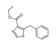 4-THIAZOLECARBOXYLIC ACID, 5-(PHENYLMETHYL)-, ETHYL ESTER structure