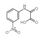 Acetic acid,2-[(3-nitrophenyl)amino]-2-oxo-结构式