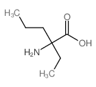 Norvaline, 2-ethyl-结构式