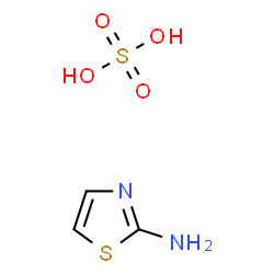 2-ammoniothiazolium sulphate结构式