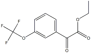 Ethyl 3-(trifluoromethoxy)benzoylformate structure