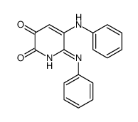 5,6-dianilinopyridine-2,3-dione Structure