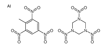 aluminum,2-methyl-1,3,5-trinitrobenzene,1,3,5-trinitro-1,3,5-triazinane结构式