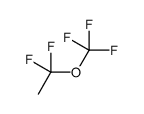 1,1-difluoro-1-(trifluoromethoxy)ethane结构式