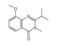 4(3H)-Quinazolinone,8-methoxy-3-methyl-2-(1-methylethyl)- picture