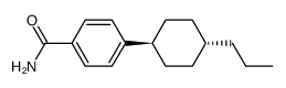 4-(trans-4-propylcyclohexyl)benzamide Structure