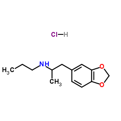 3,4-MDPA (hydrochloride)结构式