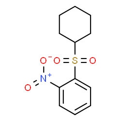 1-(环己基)-2-硝基苯结构式