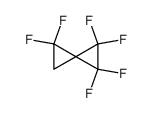 1,1,2,2,4,4-Hexafluorospiropentane Structure