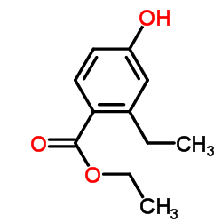 Ethyl 2-ethyl-4-hydroxybenzoate Structure