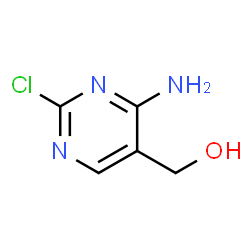 (4-Amino-2-chloropyrimidin-5-yl)methanol Structure