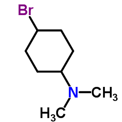 4-Bromo-N,N-dimethylcyclohexanamine Structure