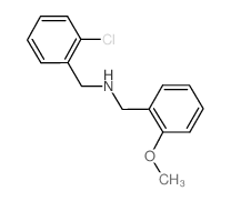 (2-Chlorophenyl)-N-(2-methoxybenzyl)methanamine Structure