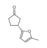 3-(5-methyl-2-furanyl)cyclopentanone结构式