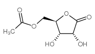 5-o-acetyl-d-ribo-1,4-lactone structure