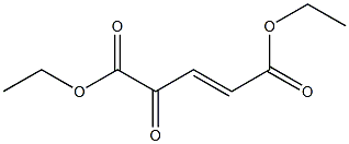 (E)-diethyl 4-oxopent-2-enedioate Structure