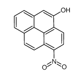 1-nitropyren-4-ol Structure