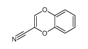 1,4-benzodioxine-3-carbonitrile Structure