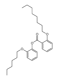 (2-hexoxyphenyl) 2-octoxybenzoate Structure