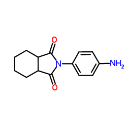 2-(4-Aminophenyl)hexahydro-1H-isoindole-1,3(2H)-dione structure