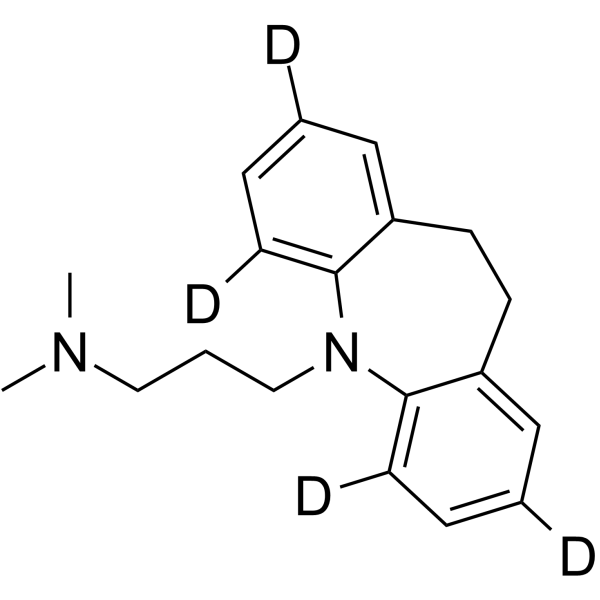 Imipramine-d4结构式