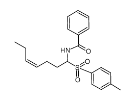 (Z)-N-(1-tosylhept-4-enyl)benzamide Structure