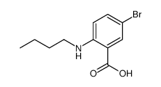 5-Brom-2-butylamino-benzoesaeure结构式