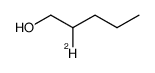 2-deuterio-pentan-1-ol Structure