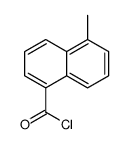 1-Naphthalenecarbonyl chloride, 5-methyl- (9CI)结构式