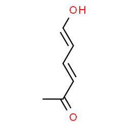 2,4-Hexadienal, 5-hydroxy-, (E,E)- (9CI) Structure