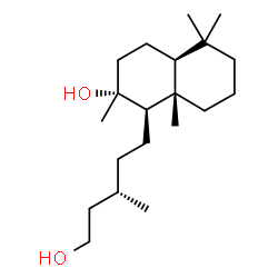 (13S)-Labdane-8,15-diol结构式