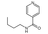 N-butylpyridine-4-carboxamide Structure