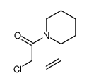 Piperidine, 1-(chloroacetyl)-2-ethenyl- (9CI) picture