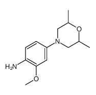 4-(2,6-dimethylmorpholino)-2-methoxyphenylamine picture