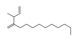 3-methyl-4-methylidenetetradec-1-ene结构式