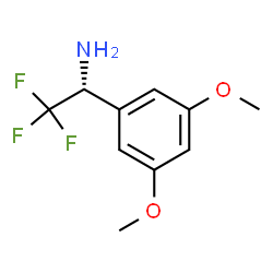 (1R)-1-(3,5-DIMETHOXYPHENYL)-2,2,2-TRIFLUOROETHYLAMINE Structure