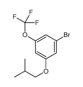 1-Bromo-3-isobutoxy-5-(trifluoromethoxy)benzene Structure