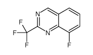 8-fluoro-2-(trifluoromethyl)quinazoline Structure