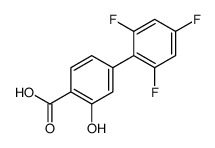 2-hydroxy-4-(2,4,6-trifluorophenyl)benzoic acid结构式