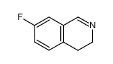 Isoquinoline, 7-fluoro-3,4-dihydro- (9CI)结构式