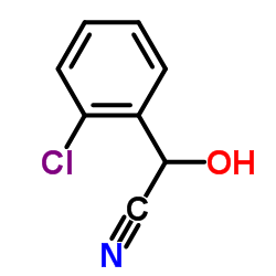 2-(2-chlorophenyl)-2-hydroxyacetonitrile Structure