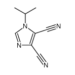 1H-Imidazole-4,5-dicarbonitrile,1-(1-methylethyl)-(9CI) structure