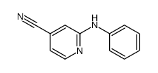 2-(phenylamino)isonicotinonitrile Structure