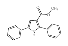 1H-Pyrrole-3-carboxylicacid, 2,5-diphenyl-, methyl ester picture