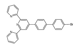 4'-(4'-bromobiphenyl-4-yl)-[2,2':6',2'']terpyridine Structure