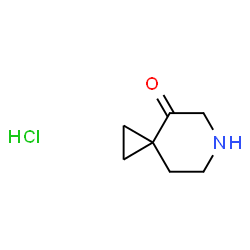 6-azaspiro[2.5]octan-4-one hydrochloride structure