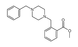 methyl 2-[(4-benzylpiperazin-1-yl)methyl]benzoate Structure